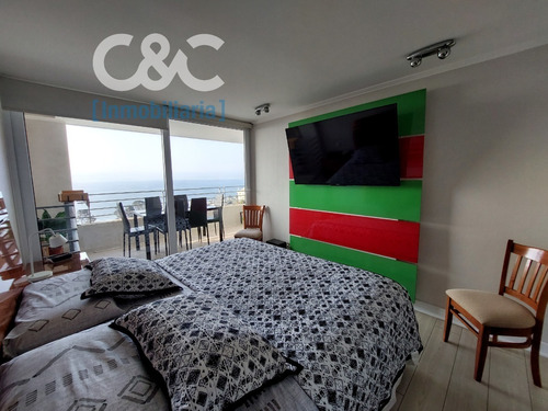 3 Dorm, Amoblado, Espectacular Vista, C Montemar