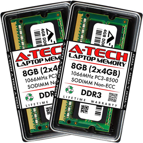 Ddr3 Sodimm Mem Portátiles Saram 204 Pin Pc3-8500 Pc3-10600