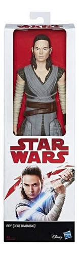 Boneco Figura Star Wars Rey Trainment Jedi C1430 Hasbro