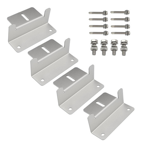Montaje De Panel Solar Soportes Z Paneles De Techo Soporte Z
