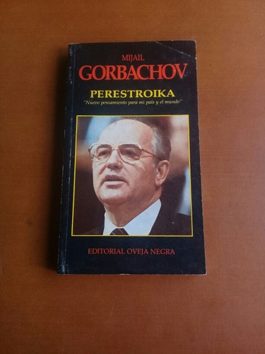 Libro Fisico Perestroika. Mijail Gorbachov.