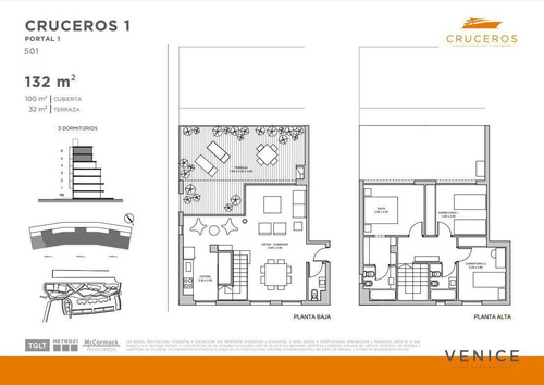 Imagen 8 de 8 de Venta Departamento En Dúplex 4 Ambientes En Tigre Con Vistas Al Puerto De Venice