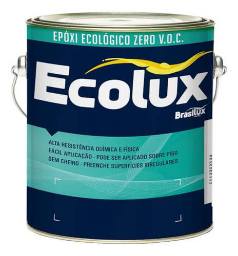 Brasilux - Epoxi  Zero Voc Kit Dentro Das Normas Cores