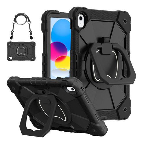 Capa Anti Impacto Com Alça Para iPad A16 11a A3354 A3355
