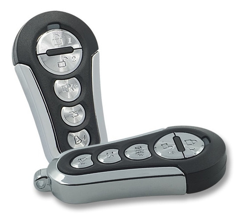 Kit Alarma Automotriz Black Hunter Prime + 2 Seguros 2 Relay