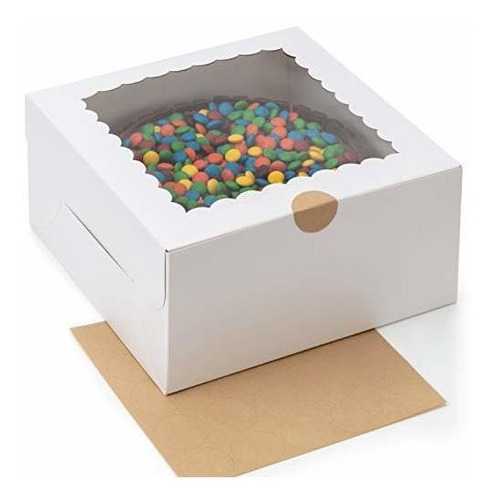 Cajas De Pastel De Blushore 10 Pulgadas - Caja De 6wfkx