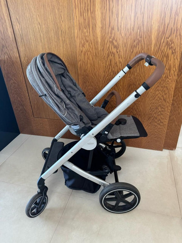 Carrinho De Dasseio Cybex Balios S Lux - Usado Ótimo Estado Cinza Prata / Preto (Usado)