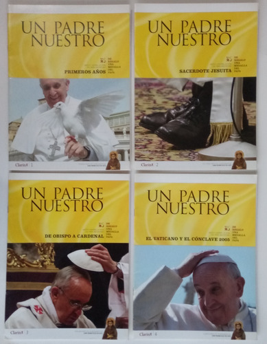 Fascículo Pack Un Padre Nuestro X 4 Papa Francisco Clarín