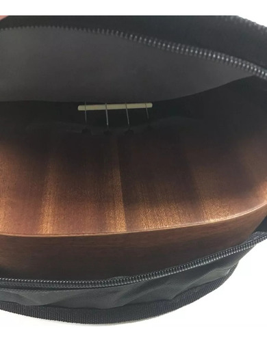 Capa Para Ukulele Tenor/baritono Thor Music Simples Nylon Cor Preto