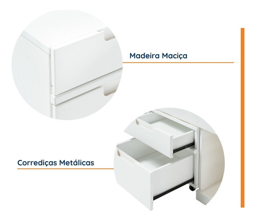 Cama King Multifuncional Madeira Maciça Irara Cabecasa