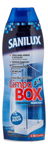 Sanilux Limpa-Box detergente squeeze 300ml