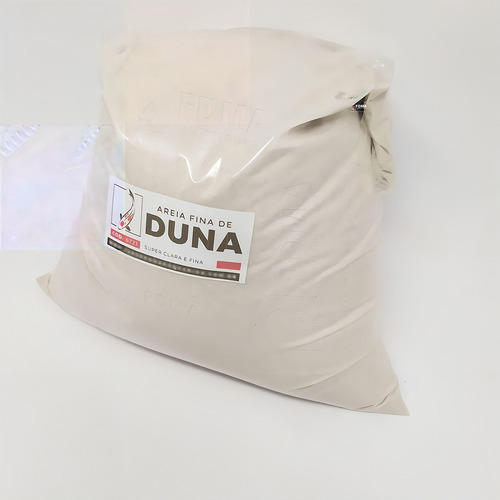 Areia De Duna Branca Fina 1kg Não Altera O Ph