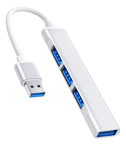 Hub Usb 3.0, Expansor De Concentrador Usb De 4 Puertos, Adap