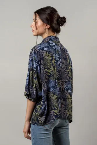 Camisa La Martina Estampada Mangas 3/4 Wild Mujer