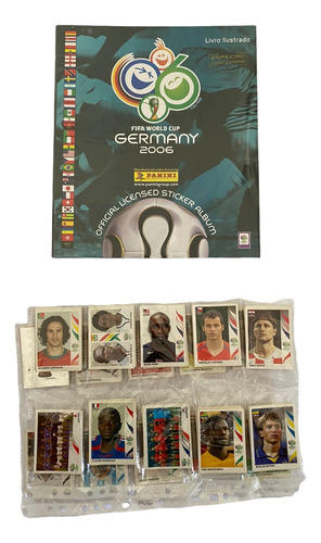 Album Completo Copa Do Mundo 2006 Para Colar Fig- Soltas