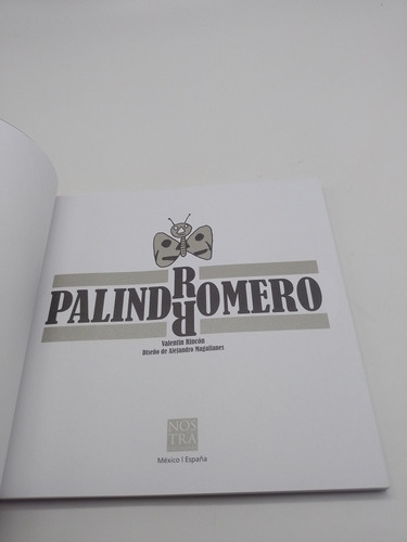 Palind Romero Valentín Rincón (Usado)