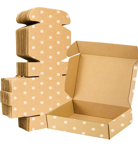 Paquete De 25 Cajas De Envío De 13 X 10 X 2 Pulgadas, Cajas