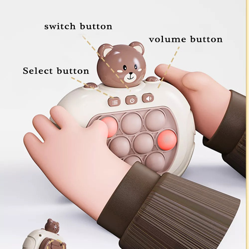 Consola Electrónica Pop It, Juego Antiestrés Popit
