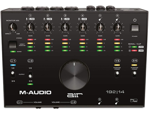 M-audio Air 192|4 Interfaz De Audio Usb De 2 Entradas/2 Sali