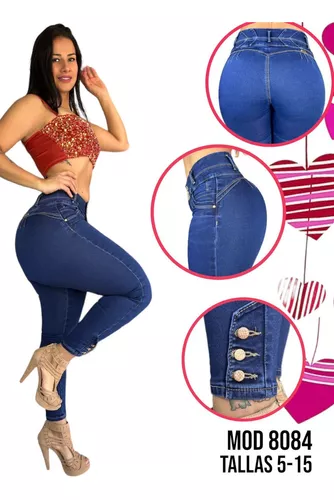 9 Pantalones Colombianos Push Up Dama Levanta Pompa Mayoreo