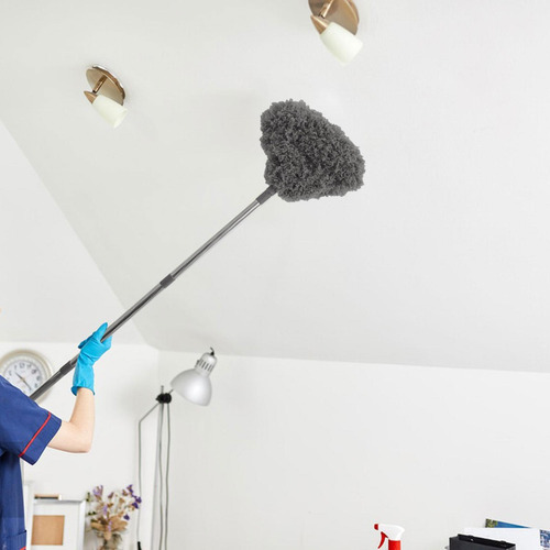 Cleaner De Ventilador De Techo Duster, Herramienta De Gris