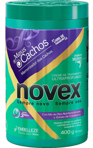 Creme De Tratamento Novex Meus Cachos 1kg