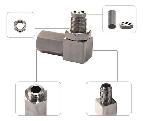 Adaptador De Sensor De Oxígeno O2 For Coche Espaciador De .