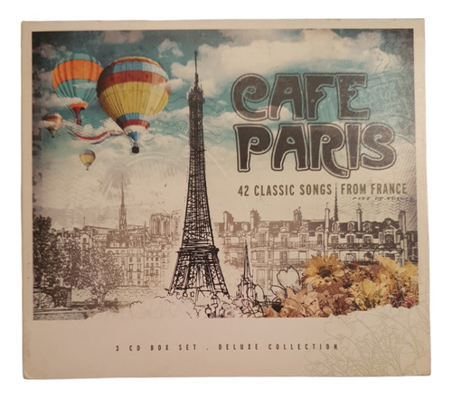 Cafe Paris - 42 Classic Songs From France 3 Cd 