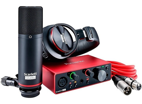 Imagen 1 de 1 de Focusrite Scarlett Solo Studio Pack (gen 3)