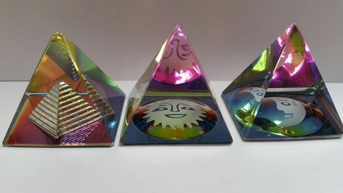 Piramide Souvenirs Vidrio Cristal