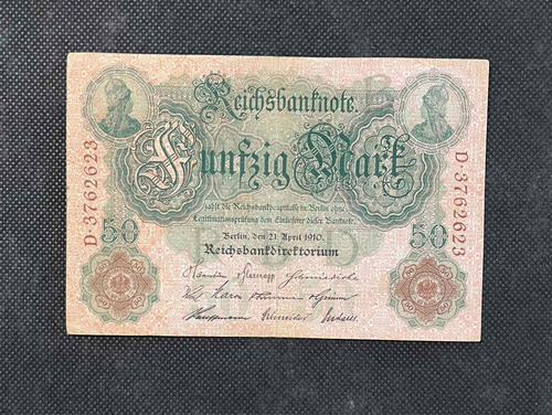 Imagen 2 de 4 de Alemania - 50 Marks - Año 1910 - P #41
