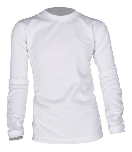 Camiseta Térmica Niños Primera Piel Huemul Blanca