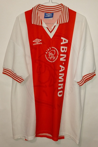 Jersey Ajax De Holanda Umbro Año 1996 Talla L-grande
