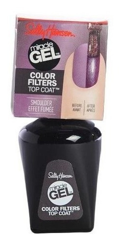 Sally Hansen Miracle Gel Top Coat Smoulder Filtro Uña Brillo