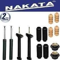 Imagem 2 de 5 de Kit Amortecedor 4 Nakata (diant+tras) +kit Gol Bola G2/g3/g4