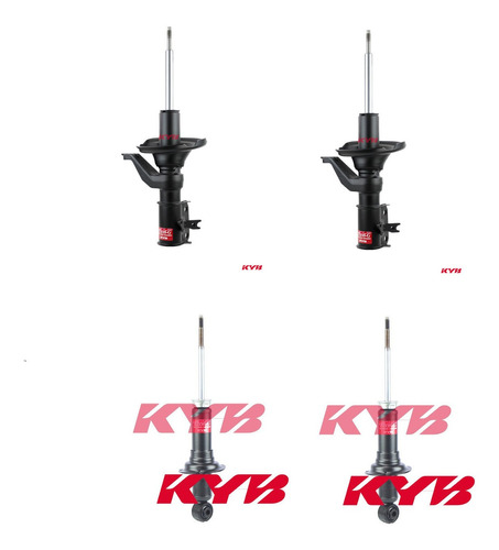 Kit 4 Amortiguadores Honda Civic 2001-2002 Kyb