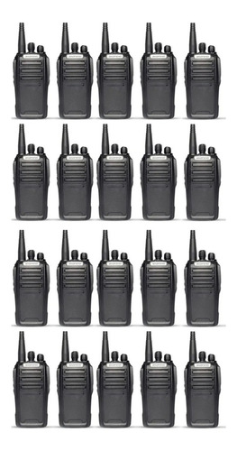 Kit X 20 Handy Baofeng Uv6 Bibanda Canalero 5w Vhf Uhf