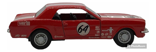 Auto De Carreras 64 Ford Mustang Maisto