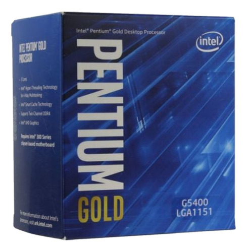 Pc Intel Pentium Gold G6400 4.0ghz 16gb Ram Ddr4 Ssd 250gb