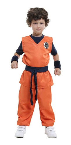Dragon Ball Cosplay, Disfraz De Goku Para Niños, Traje De Sa