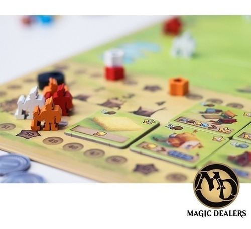 Imagen 3 de 11 de Little Town - Iello - Bureau De Juegos - Juegos De Mesa