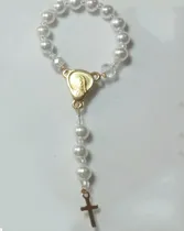 Comprar 6 Mini Rosario Denario Bautizo Comunión Novenario Recuerdito