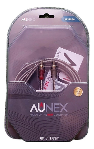 Cable Rca Aunex - 1.8m 