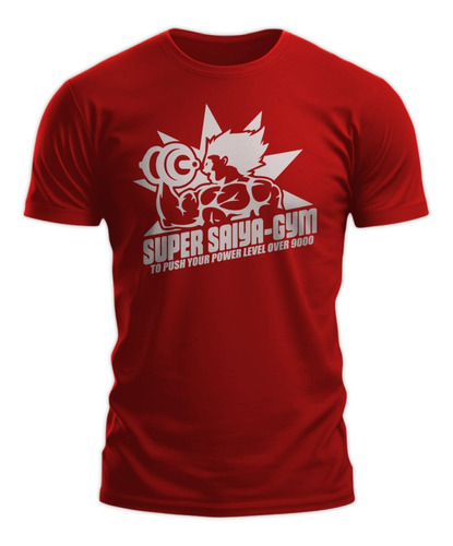 Polera Gustore De Super Saiya-gym