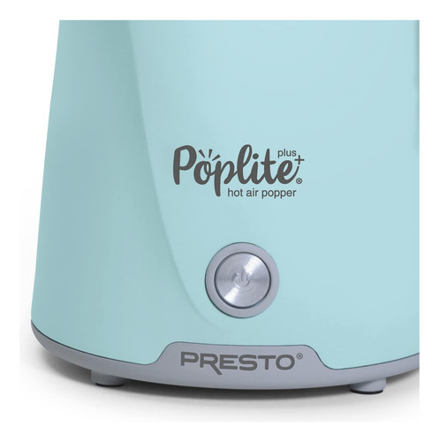 Popcorn Popper Poplite Plus 18 Tazas Aguamarina