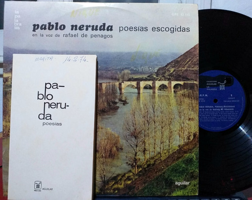 Rafael De Penagos - Pablo Neruda Poesías Escogidas - Vinilo