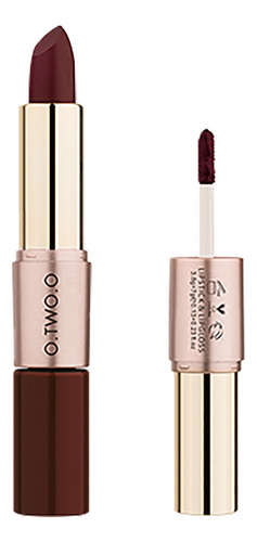 Lápiz Labial Delineador De Labios T 2 En 1, Brillo De Labios
