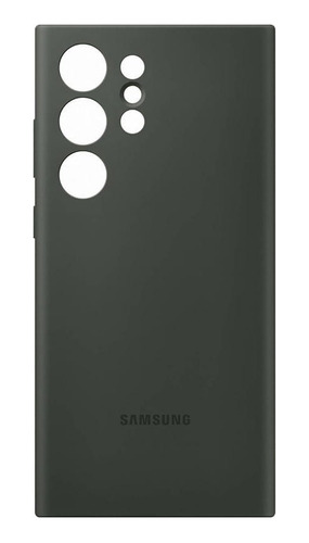 Case Samsung Silicone Cover Para Galaxy S23 Ultra Verde