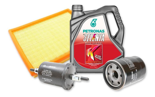 Kit Filtros + Aceite Selenia K 15w40 Fiat Uno Van