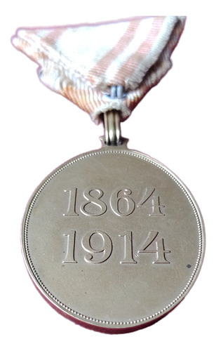 Medalla Imperio Austrohúngaro Cruz Roja Bronce (Usado)